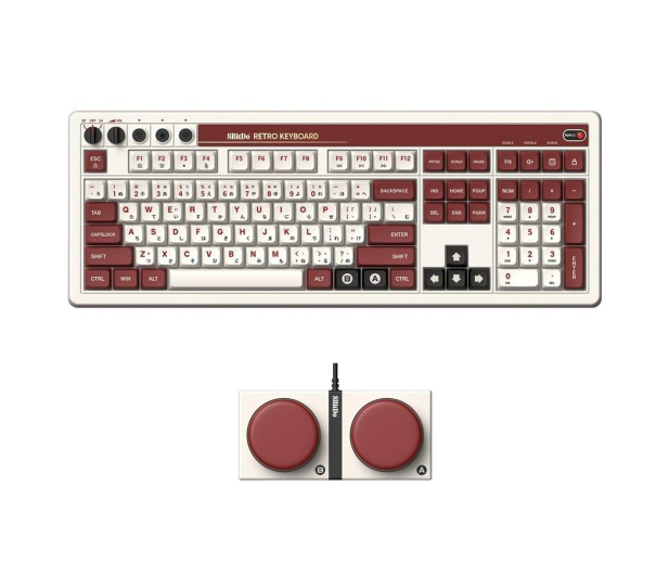 8BitDo 108 Mechanical Keyboard Fami Ed. - 1353351 - zdjęcie